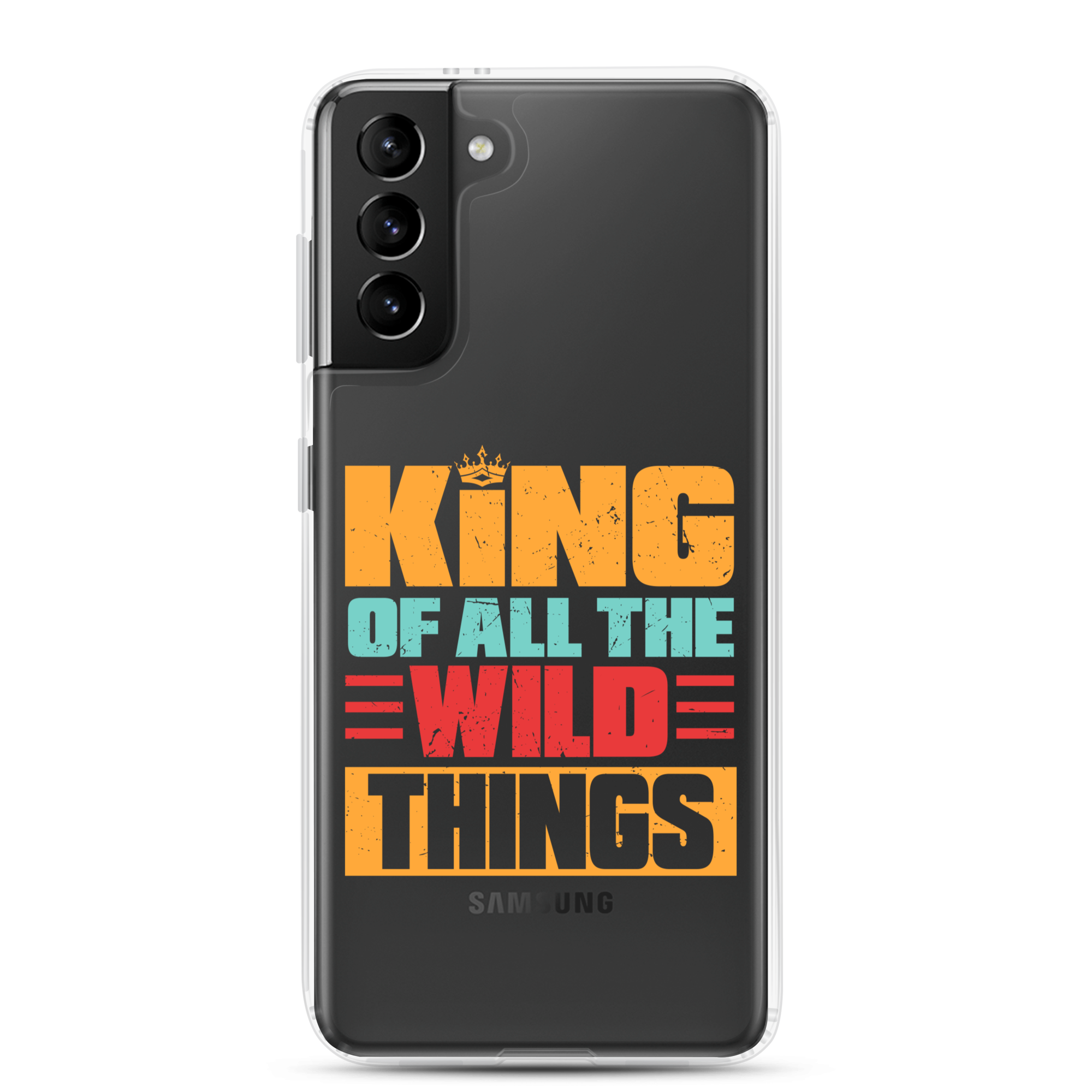 King Of All The Wild Things Clear Case for Samsung®