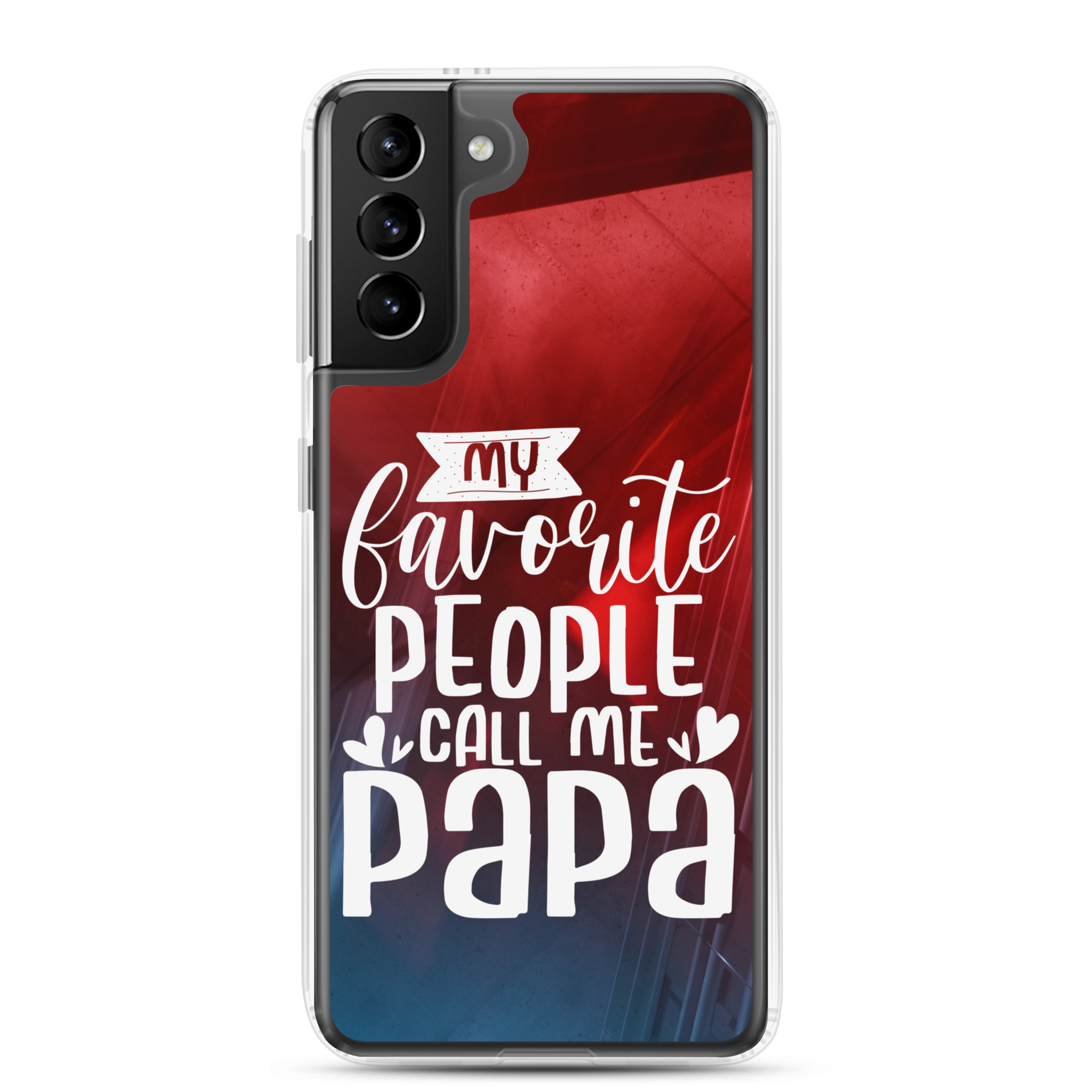 My Favorite People Call Me Papa Clear Case for Samsung®