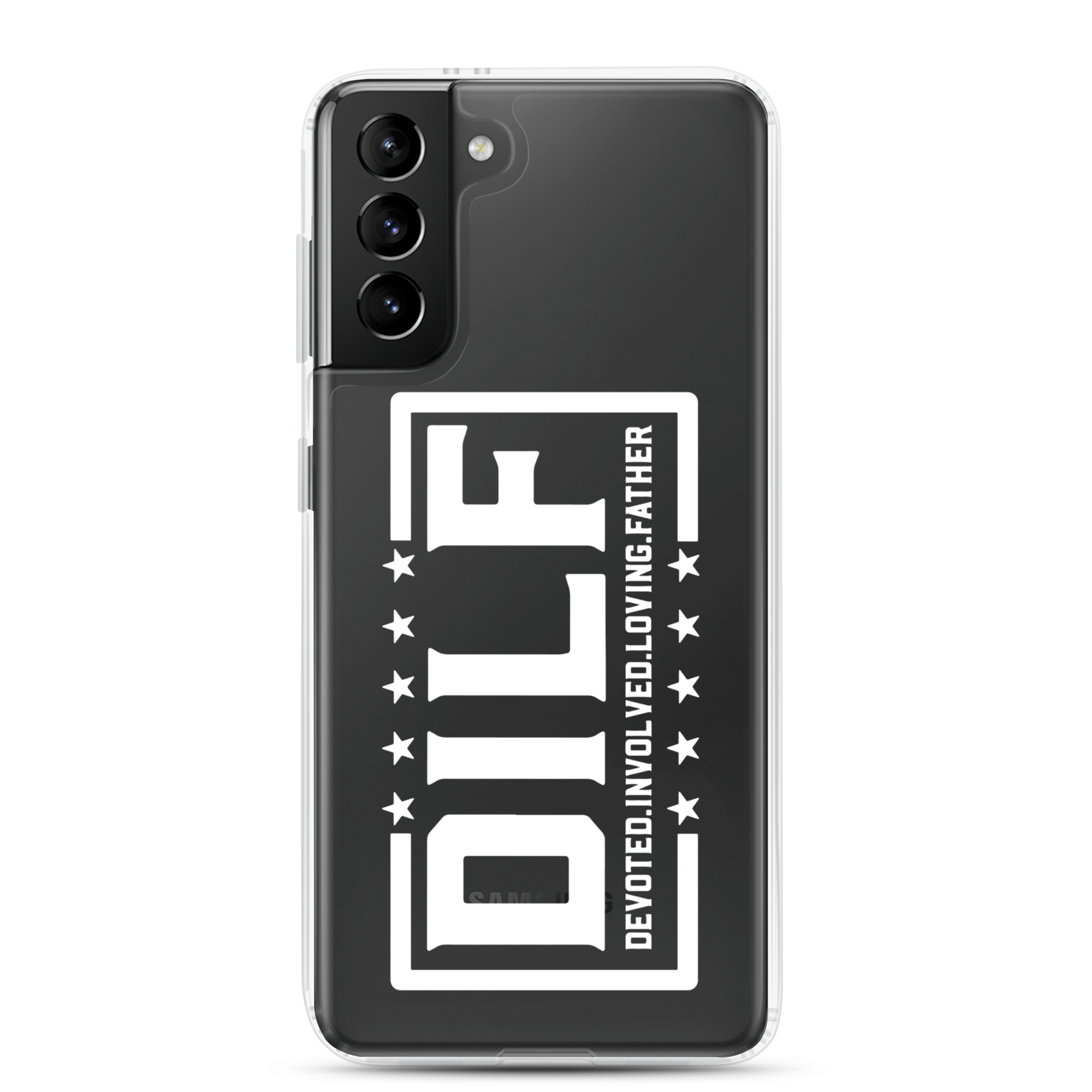 Dilf Devoted, Involved, Loving, Father Clear Case for Samsung®