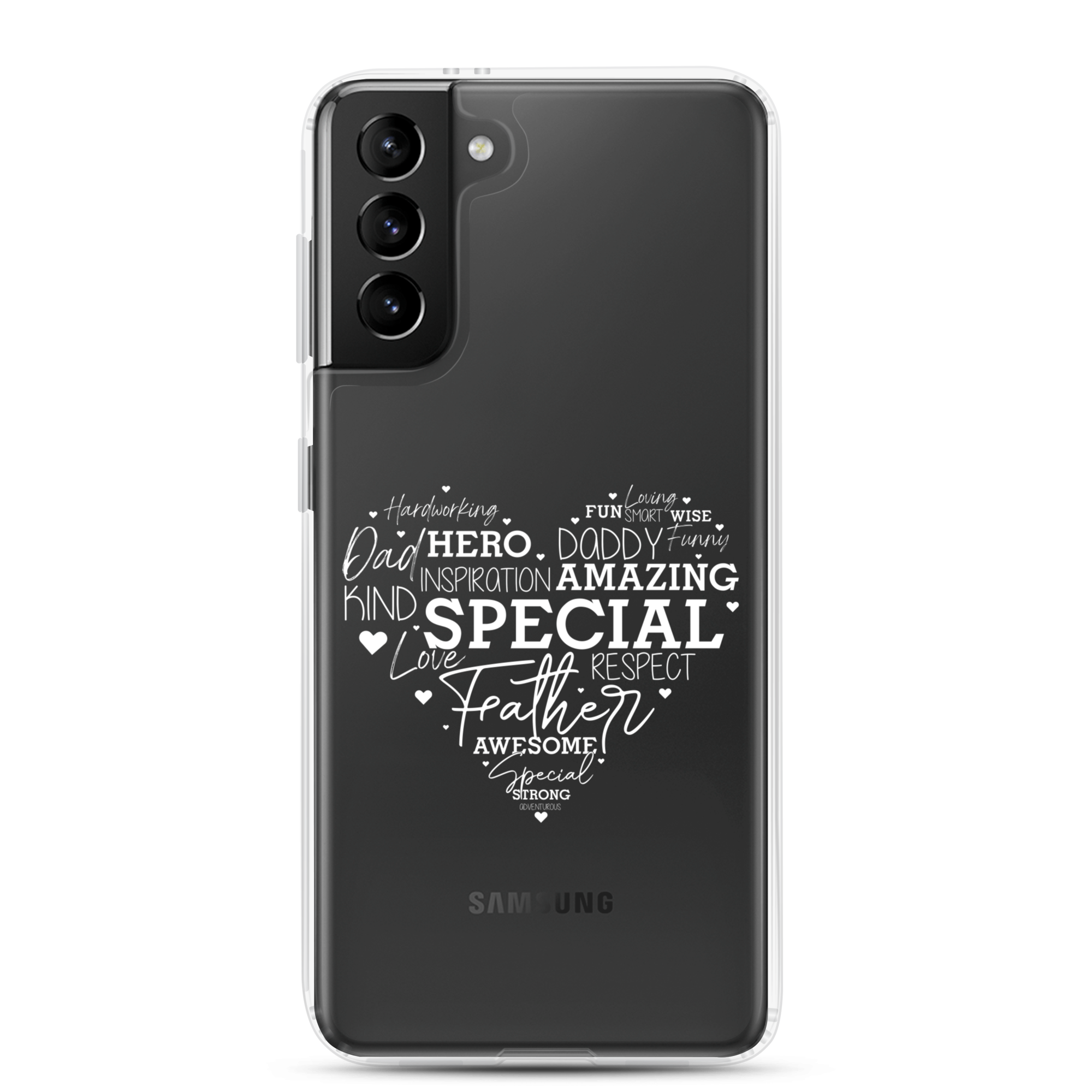 Father Special Hero Amazing Clear Case for Samsung®