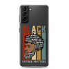 Black Father Matters Clear Case for Samsung®