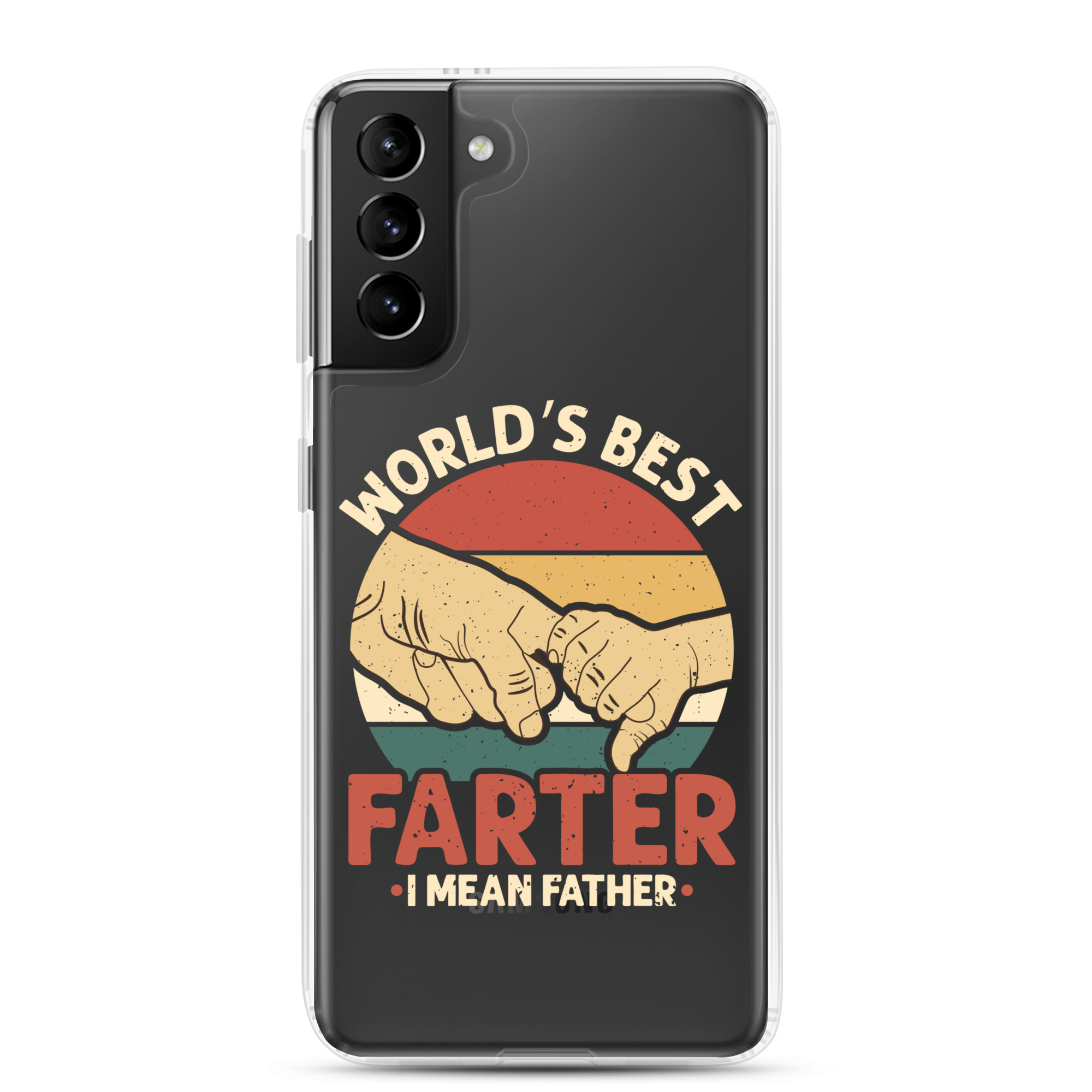 World's Best Fart I Mean Father Clear Case for Samsung®