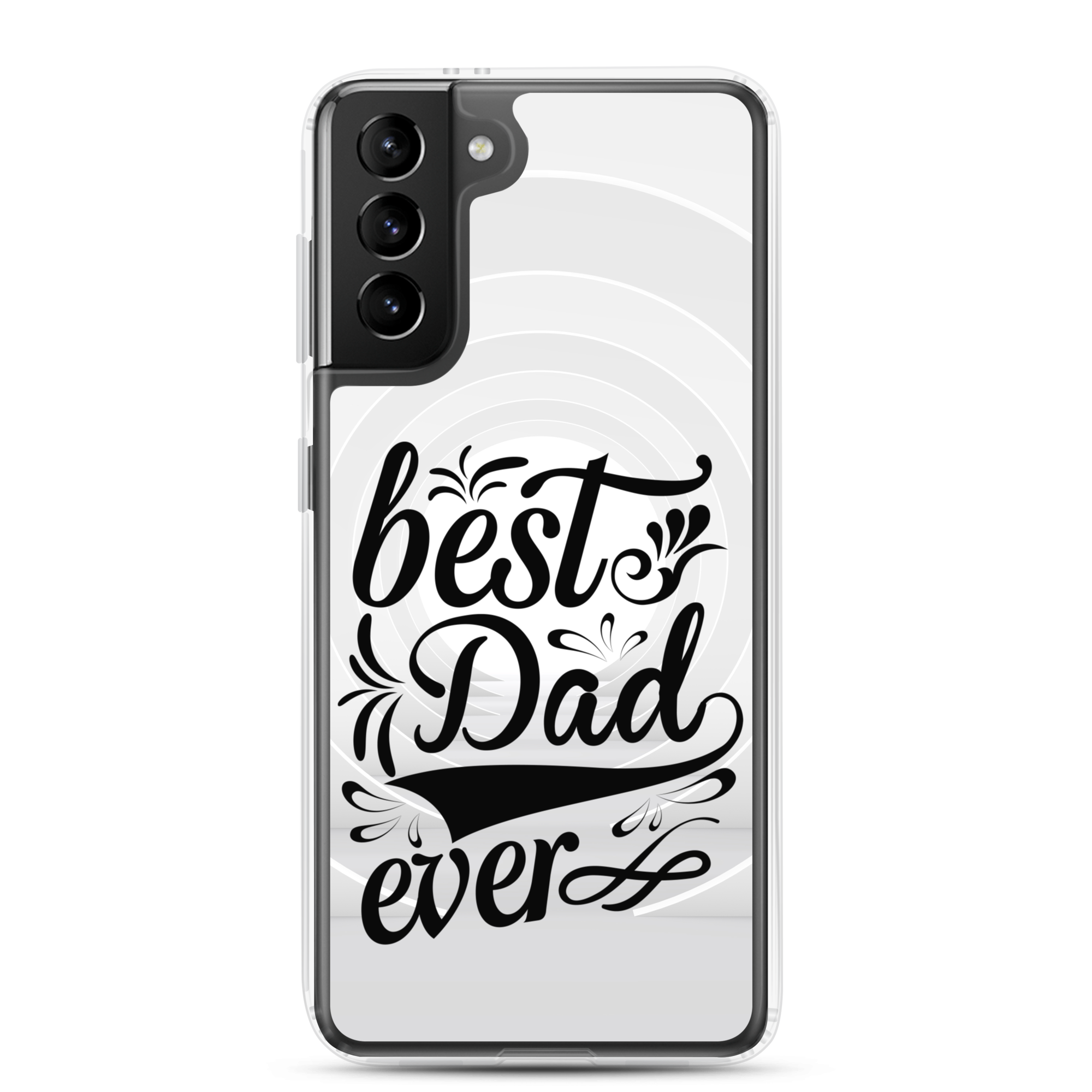 Best Dad Ever Clear Case for Samsung®