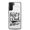 Best Dad Ever Clear Case for Samsung®