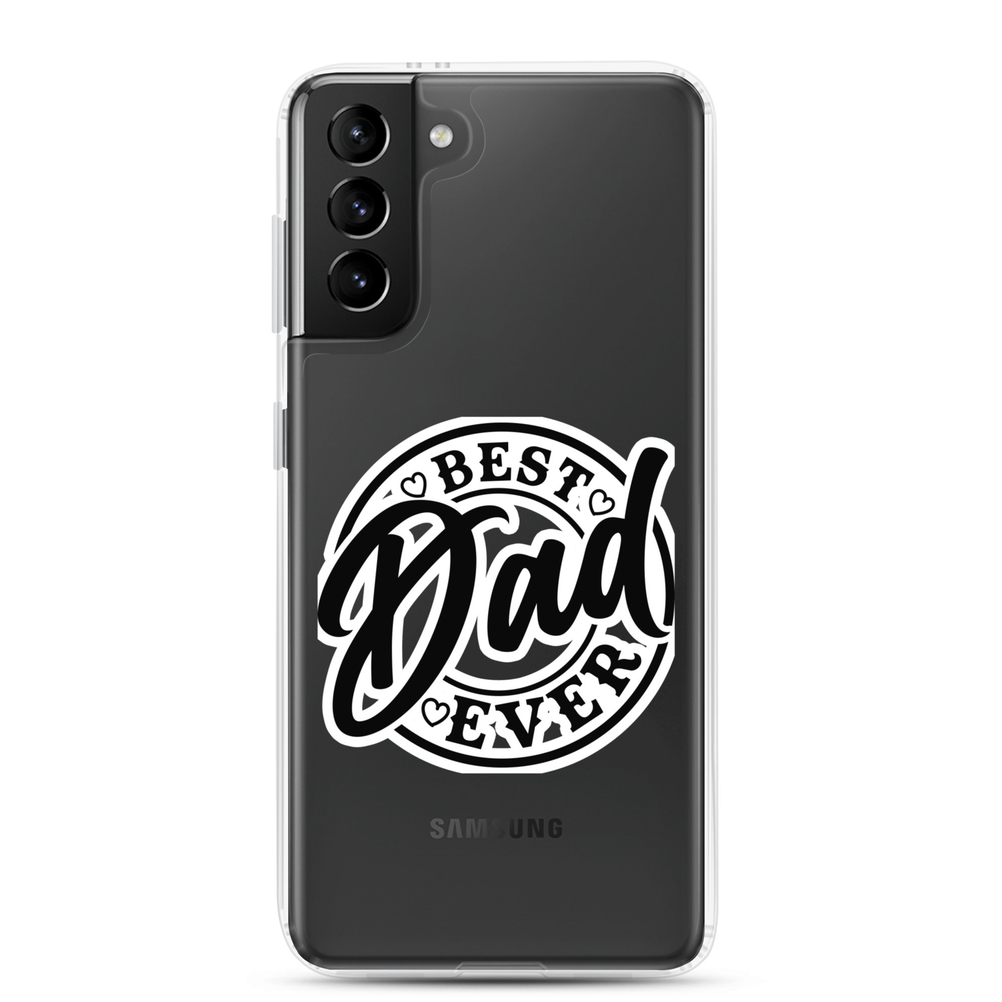 Best Dad Ever Clear Case for Samsung®