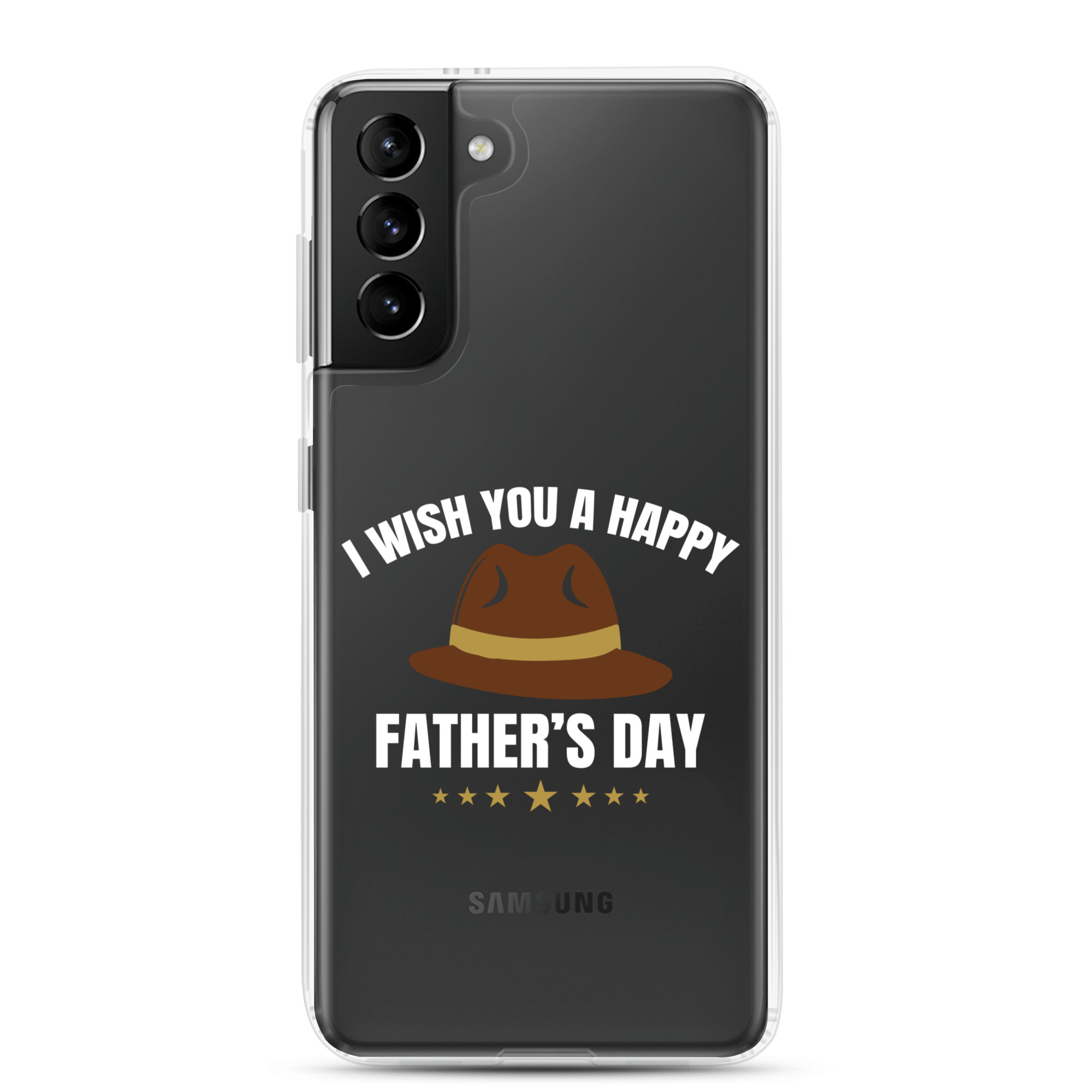 I Wish You A Happy Father's Day Clear Case for Samsung®