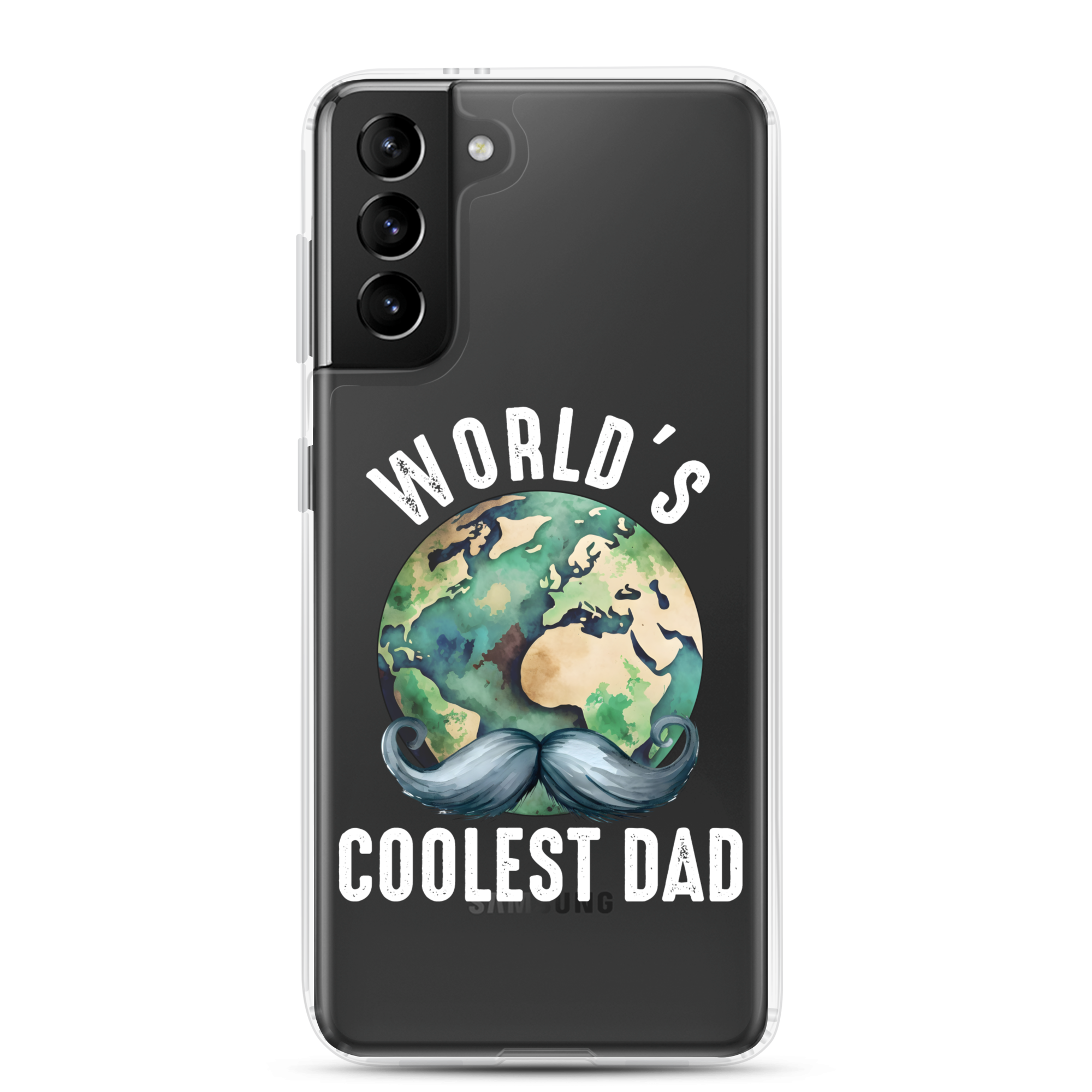 World's Coolest Dad Clear Case for Samsung®