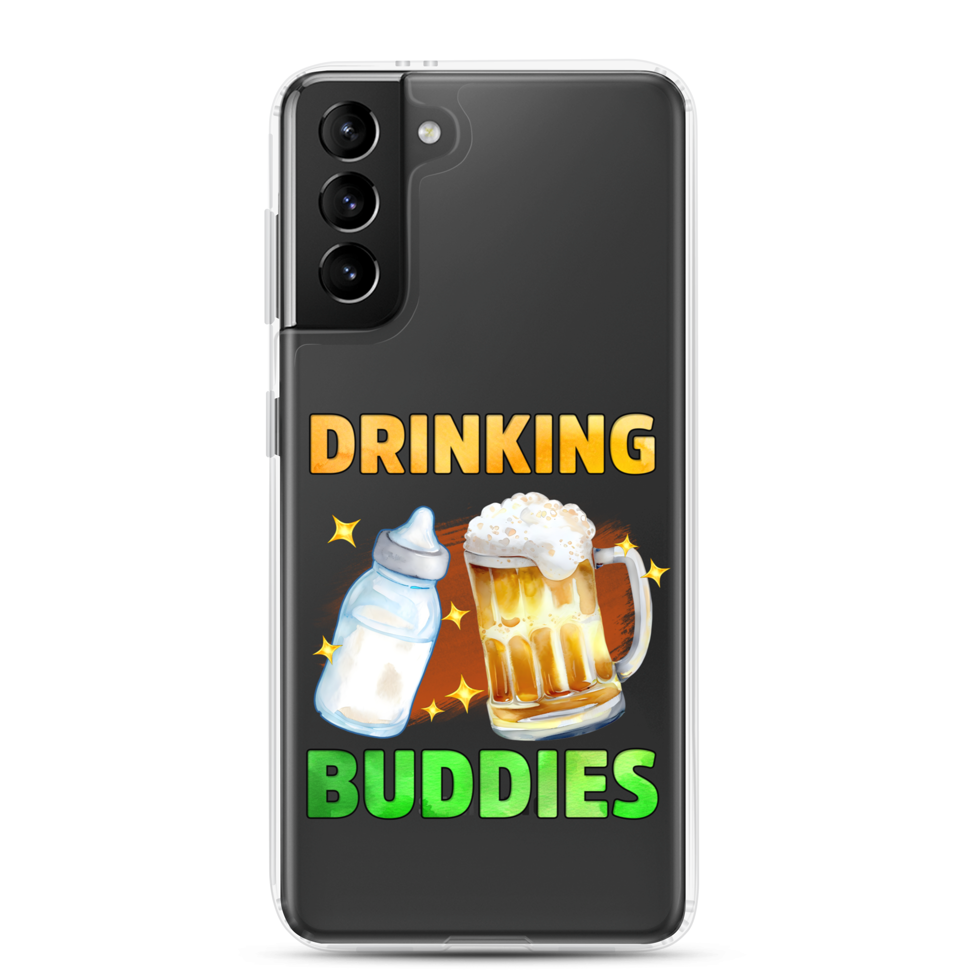 Drinking Buddies Clear Case for Samsung®