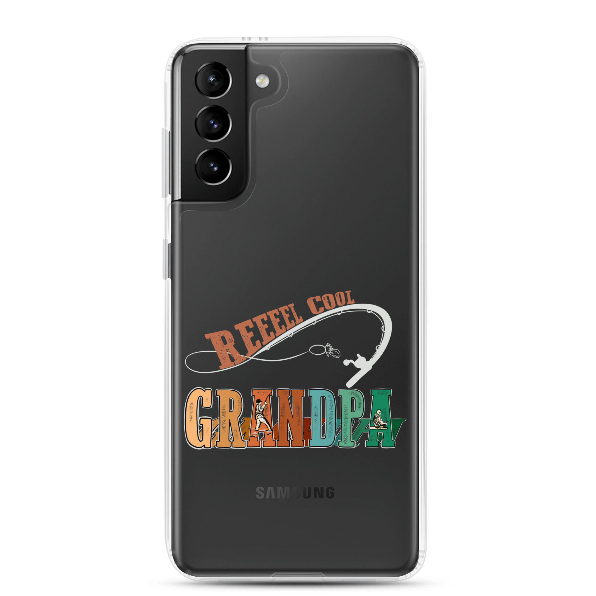 Reel Cool Grandpa Clear Case for Samsung®