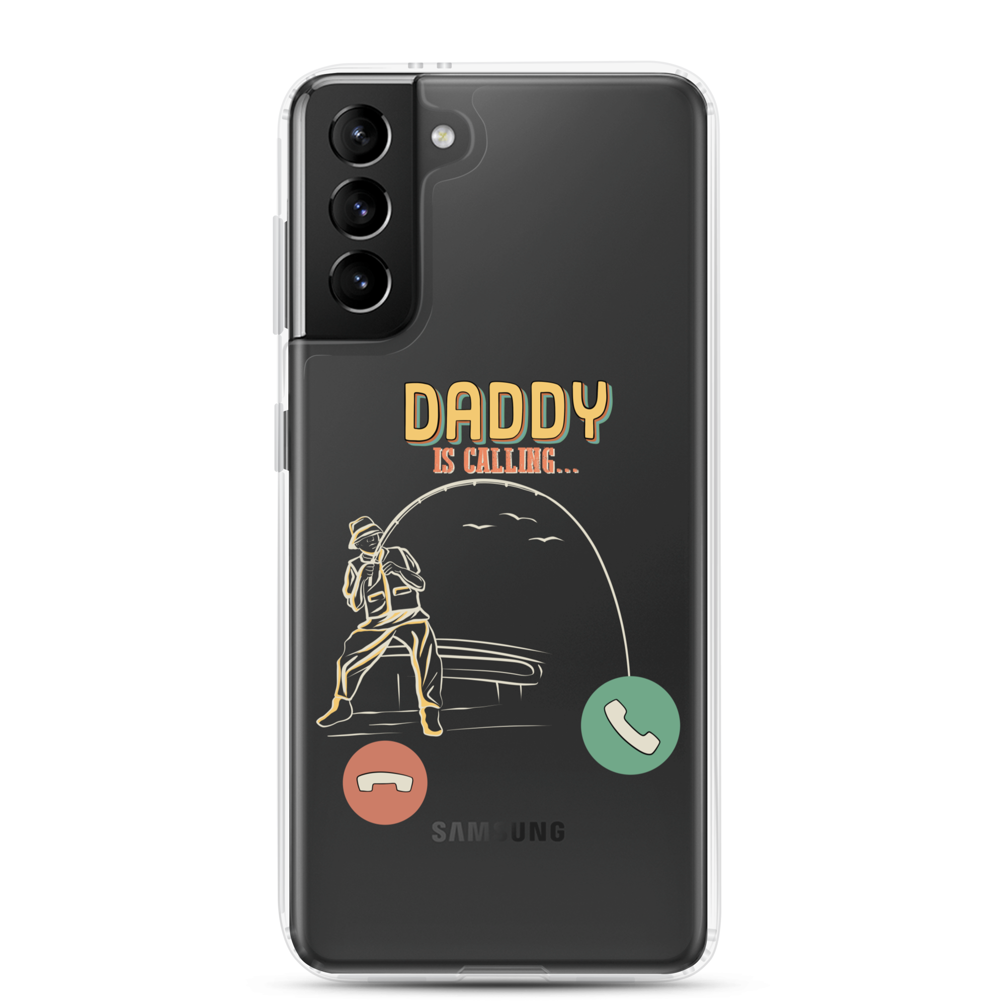 Daddy Is Calling Clear Case for Samsung®