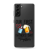 Our First Father's Day Together Clear Case for Samsung®