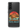 Proud Papa Bear Clear Case for Samsung®