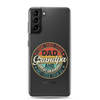 I Have Three Titles Dad Grandpa And Great Grandpa And I Rock Them All Clear Case for Samsung®