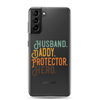 Husband. Daddy. Protector. Hero Clear Case for Samsung®