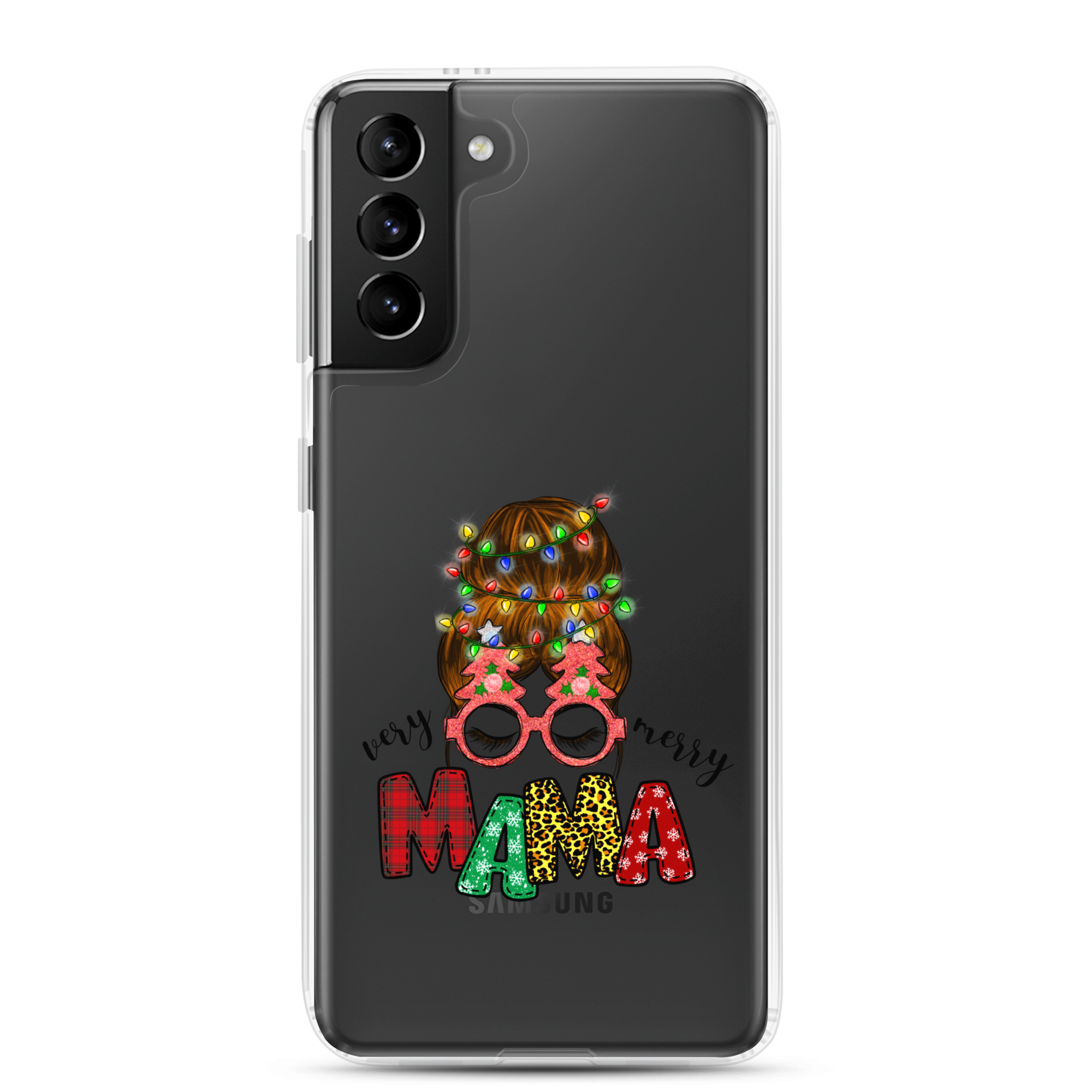 My Merry Mama Clear Case for Samsung®