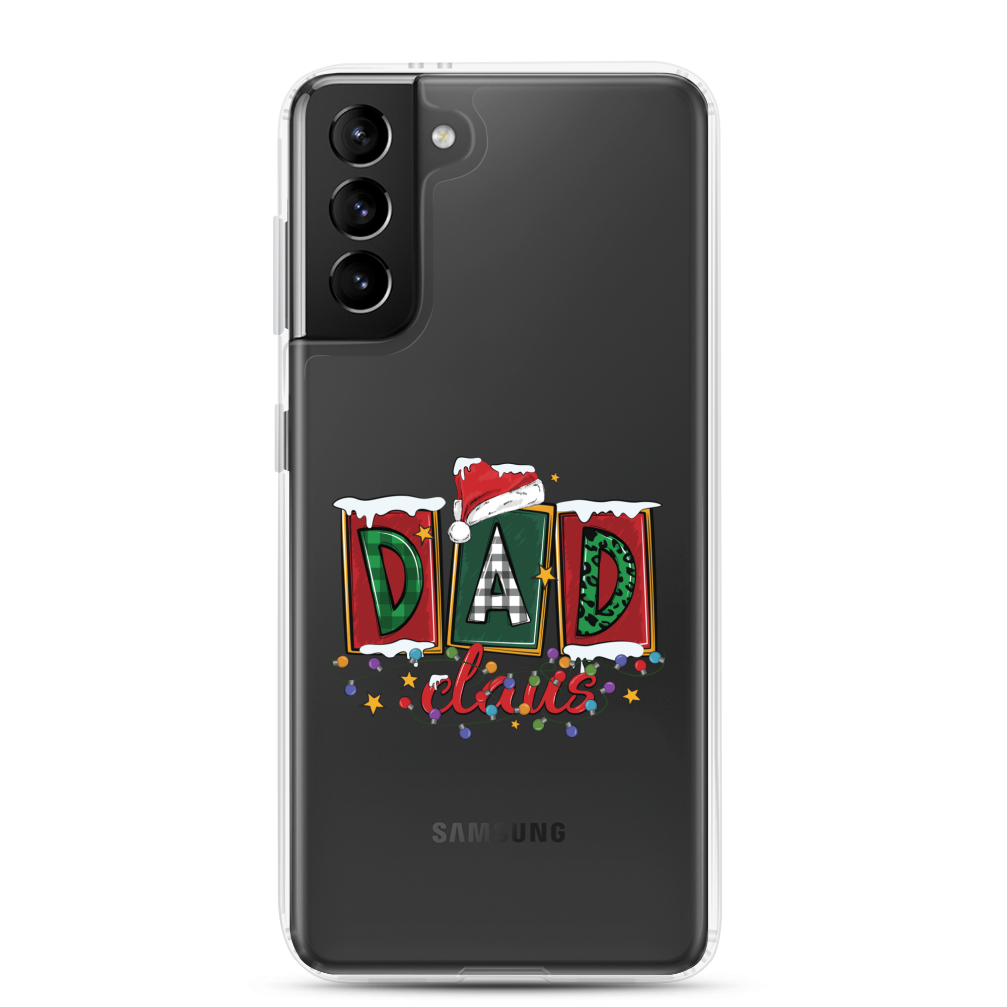 Dad Claus Clear Case for Samsung®