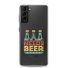 Dad Needs Beer Clear Case for Samsung®