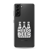 Dad Needs Beer Clear Case for Samsung®