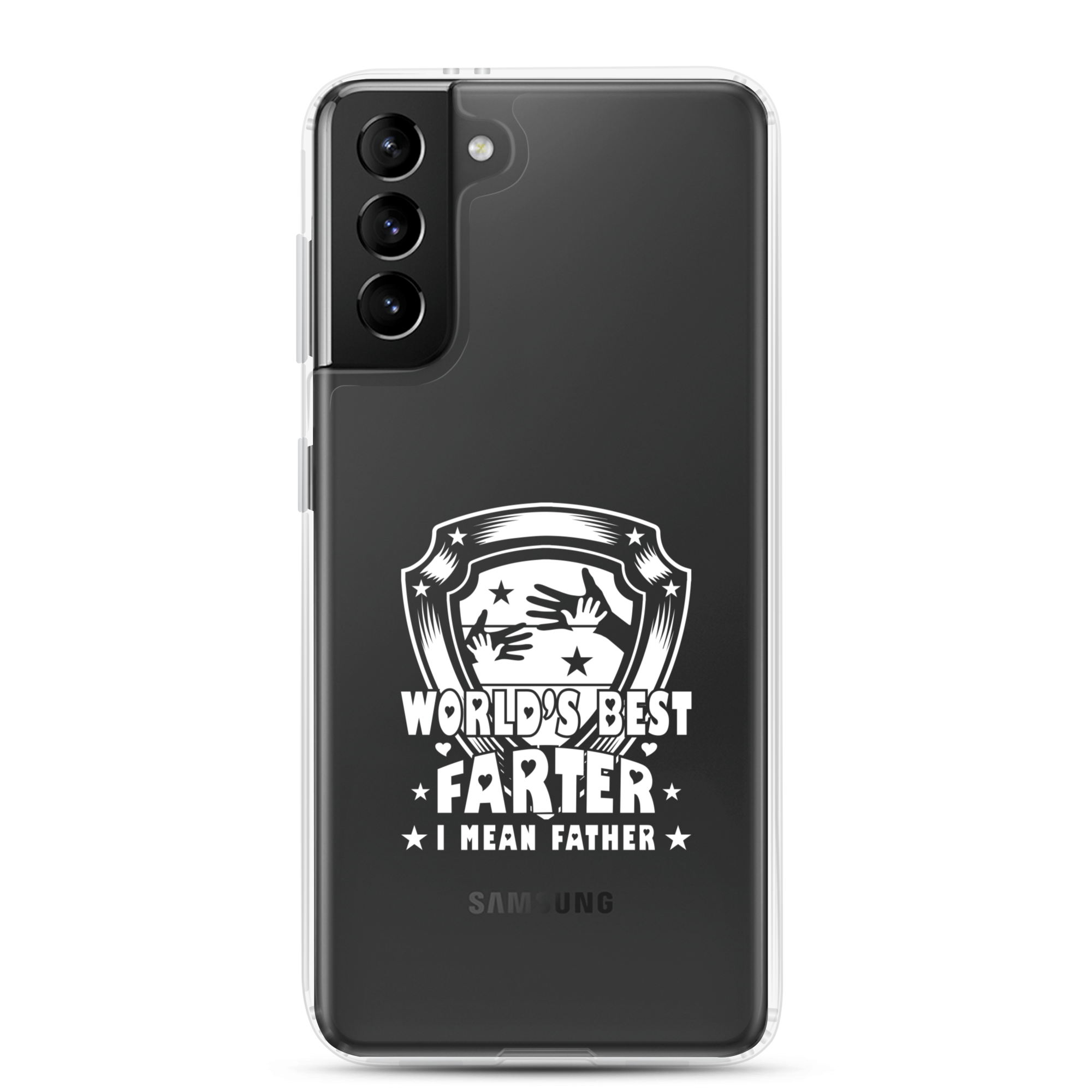 World's Best Farter I Mean Father Clear Case for Samsung®