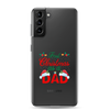 First Christmas As A Dad Clear Case for Samsung®