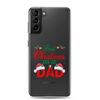 First Christmas As A Dad Clear Case for Samsung®