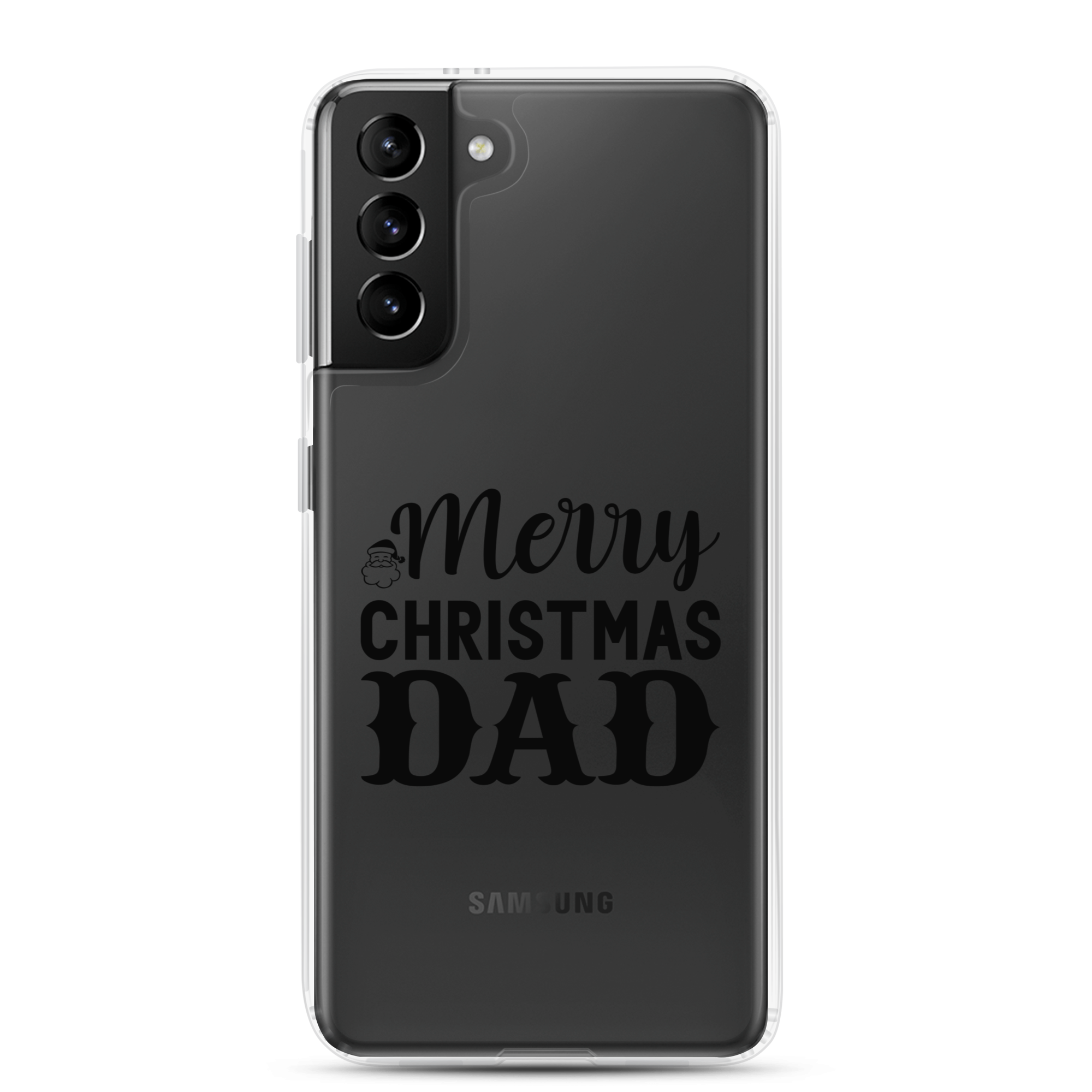 Merry Christmas Dad Clear Case for Samsung®