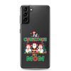 1st Christmas As A Mom Clear Case for Samsung®