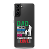 Dad Thanks For Not Pulling Out, Happy Father's Day, Love Clear Case for Samsung®