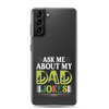 Ask Me About My Dad Jokes Clear Case for Samsung®