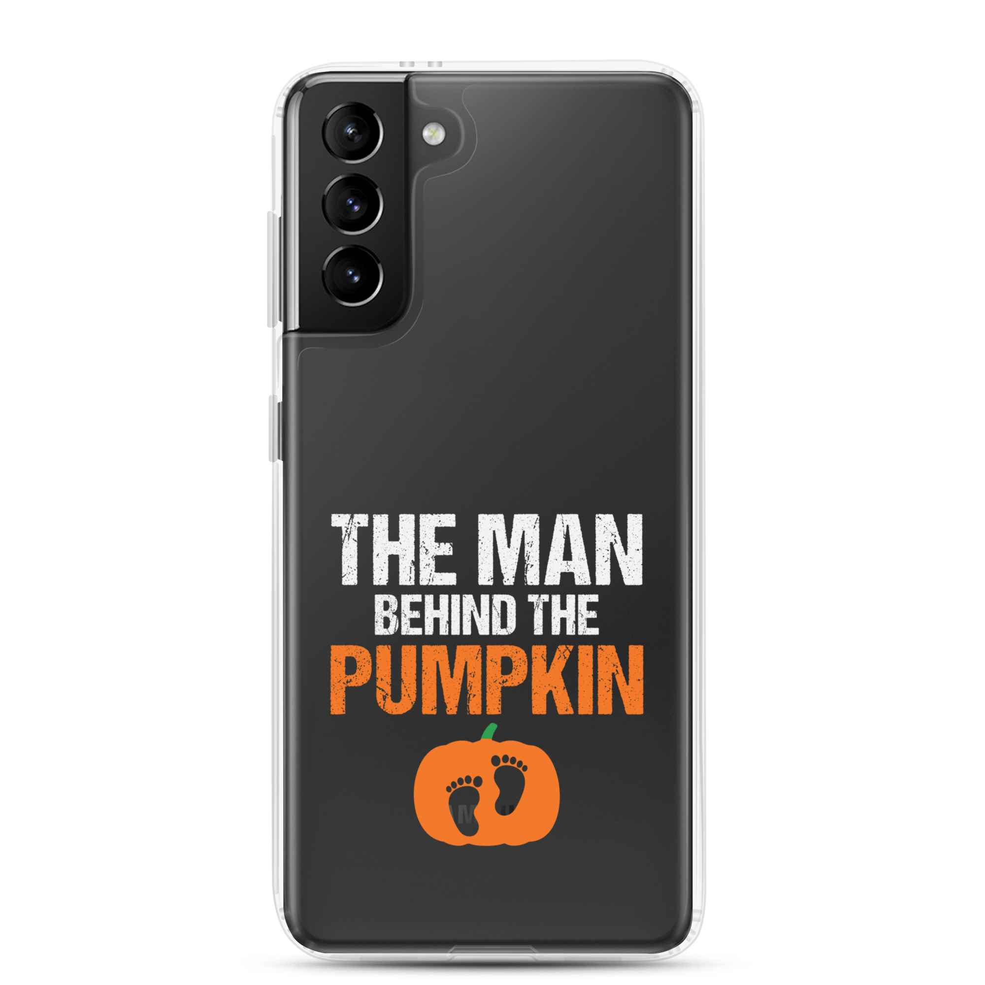 The Man Behind The Pumpkin Clear Case for Samsung®