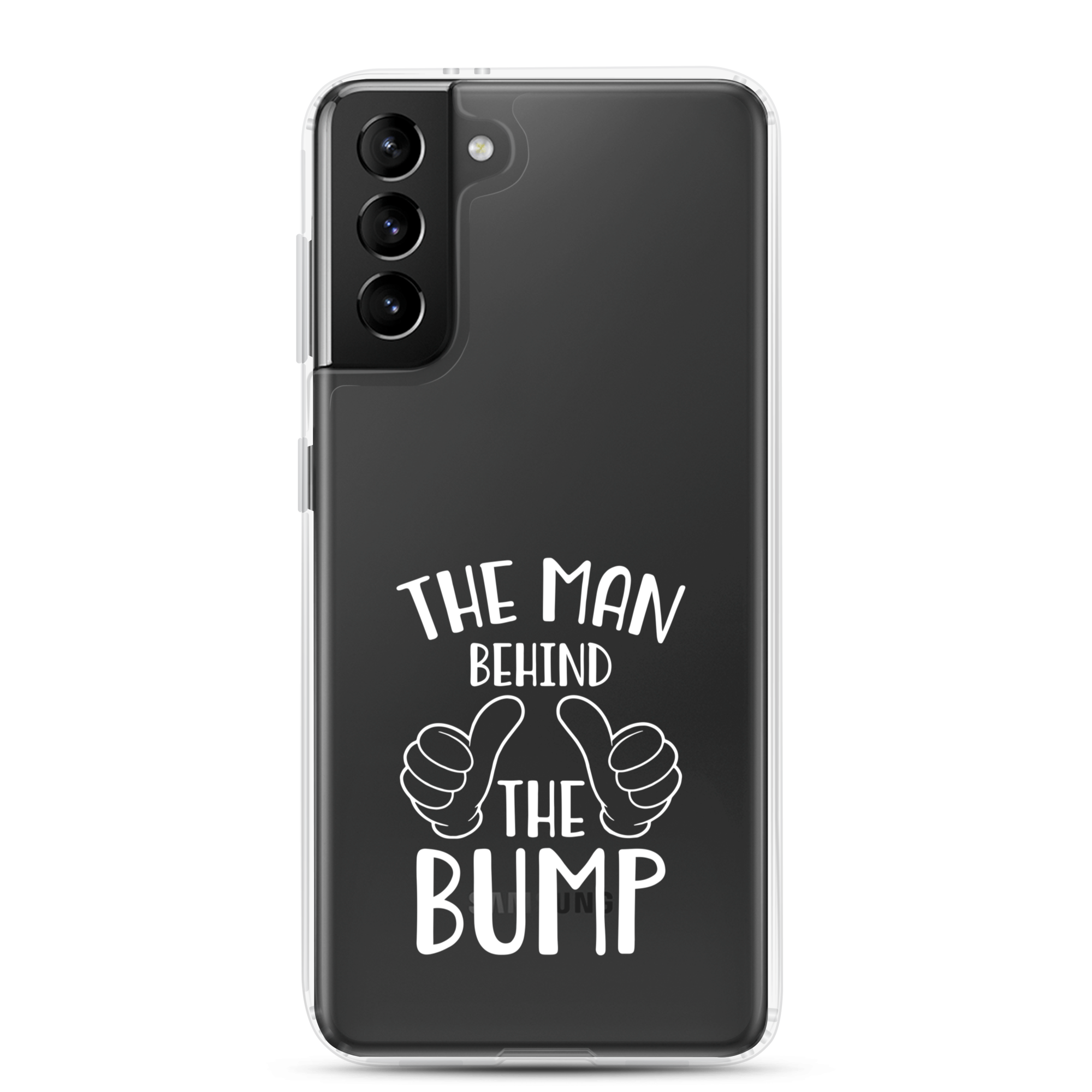 The Man Behind The Bump Clear Case for Samsung®