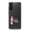 Wine Powering Moms Since Dawn Of Time Clear Case for Samsung®