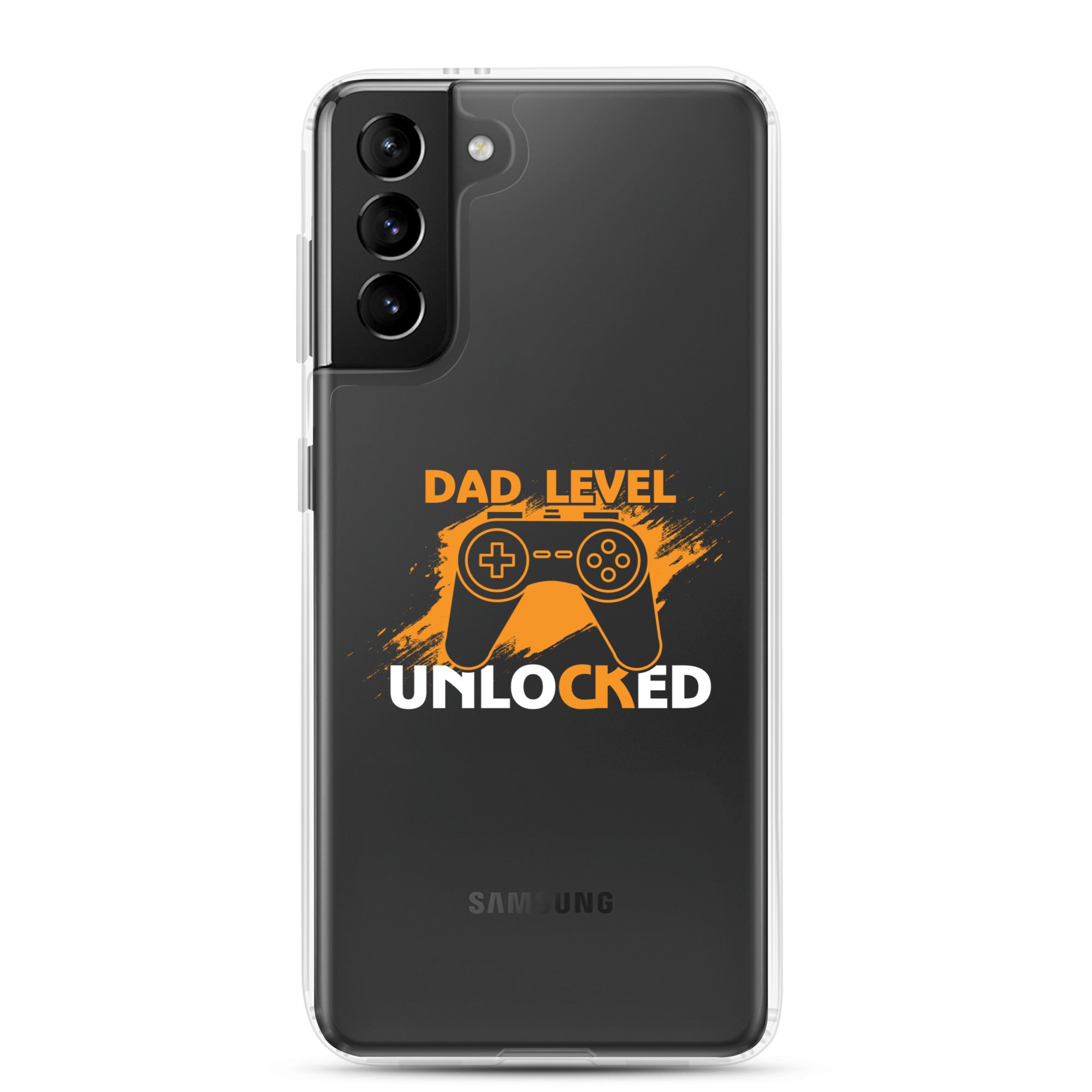 Dad Level Unlocked Clear Case for Samsung®