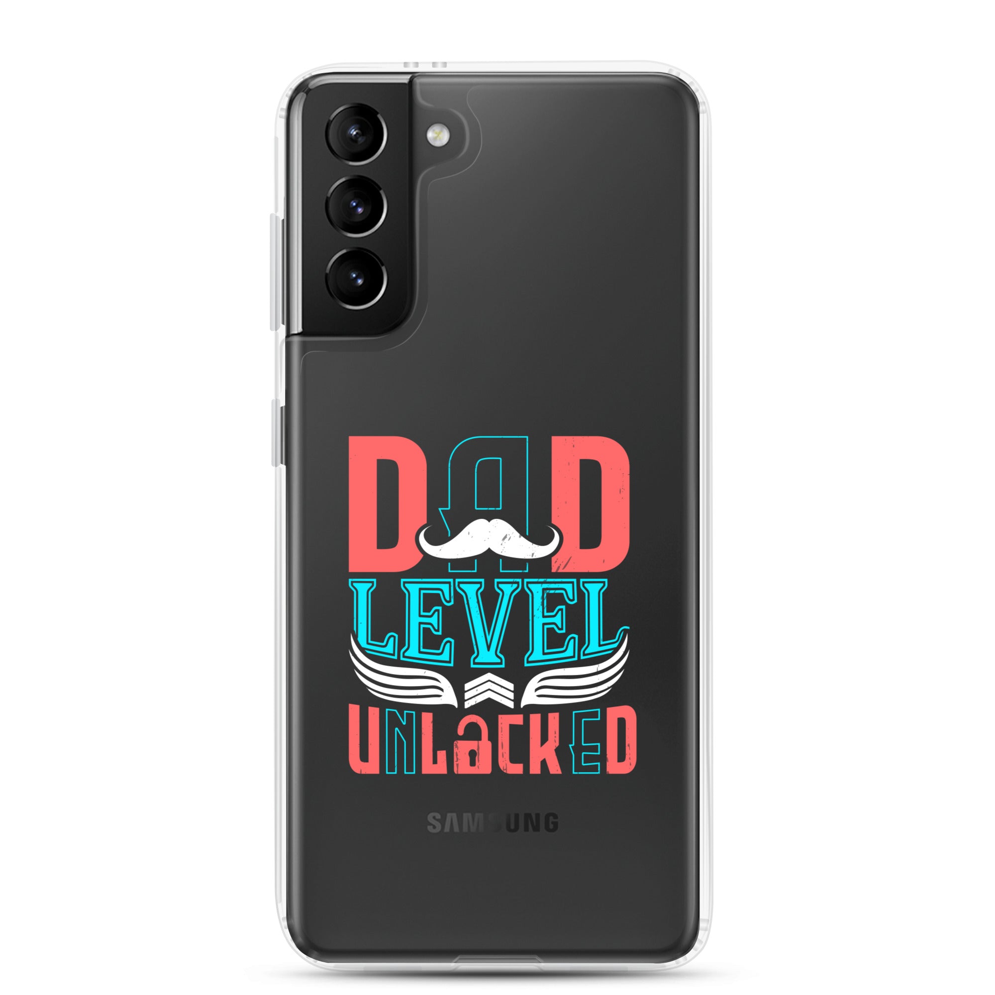 Dad Level Unlocked Clear Case for Samsung®