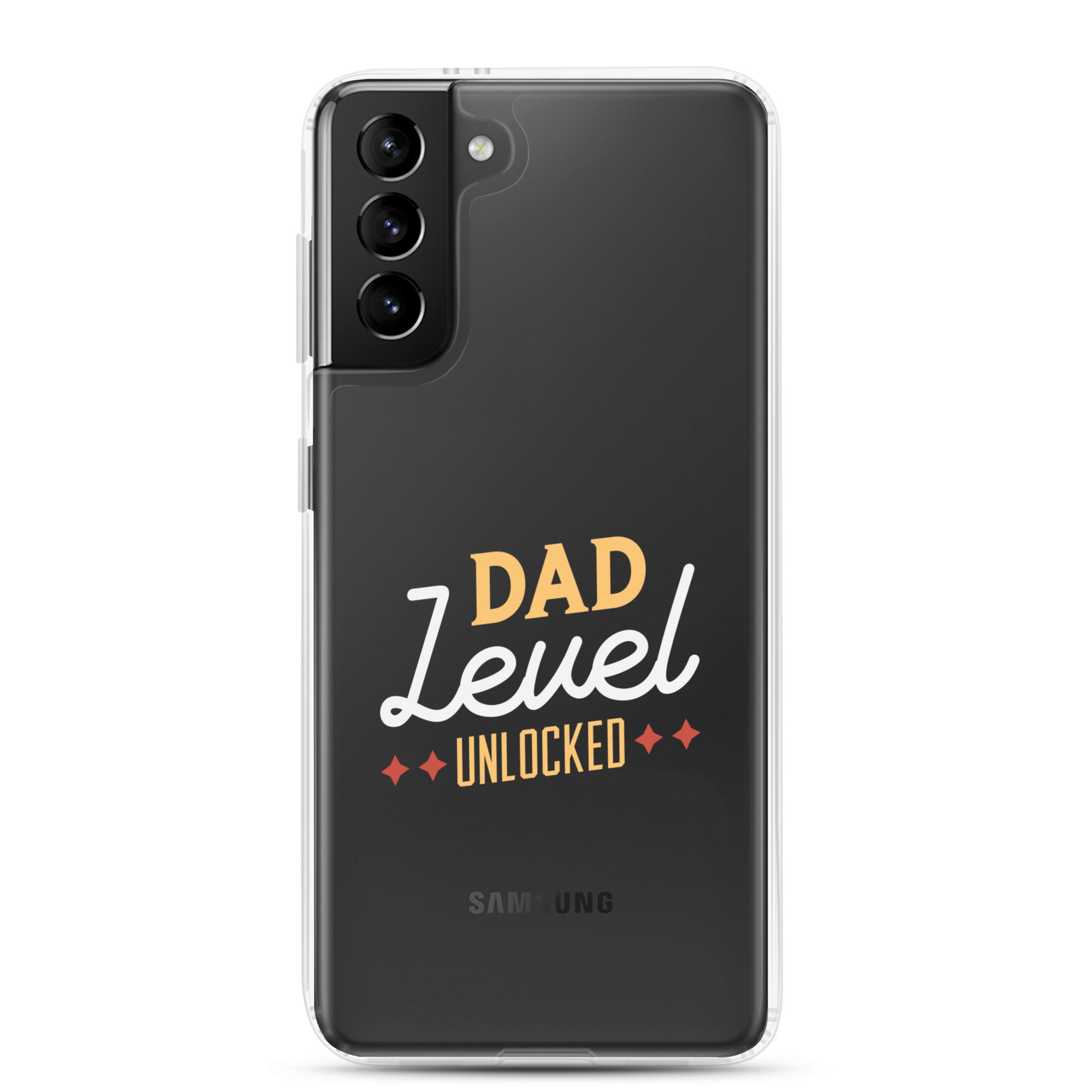 Dad Level Unlocked Clear Case for Samsung®