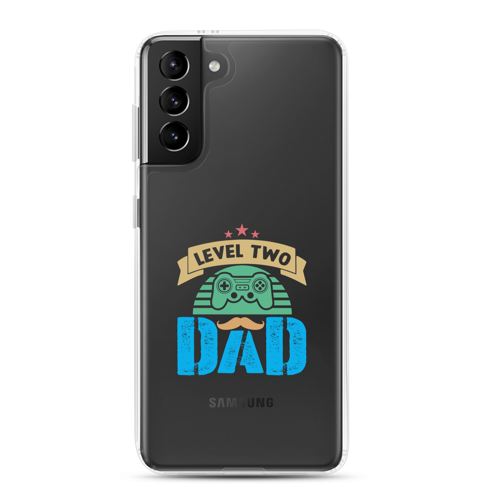 Level Two Dad Clear Case for Samsung®