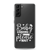 Baby Loading Please Wait Clear Case for Samsung®