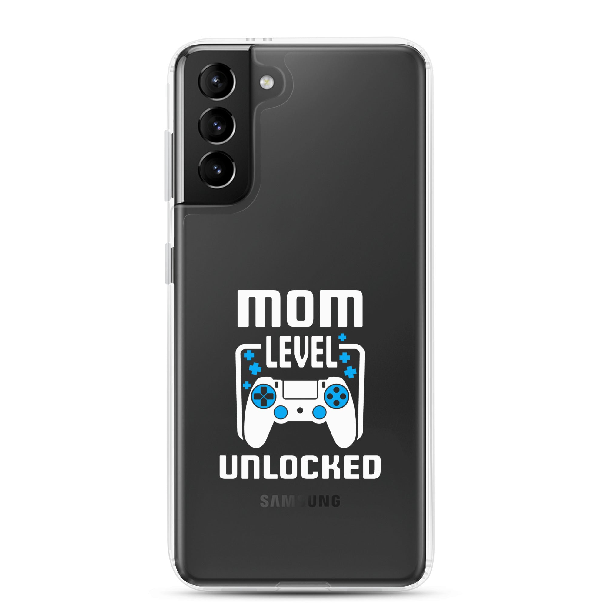 Mom Level Unlocked Clear Case for Samsung®