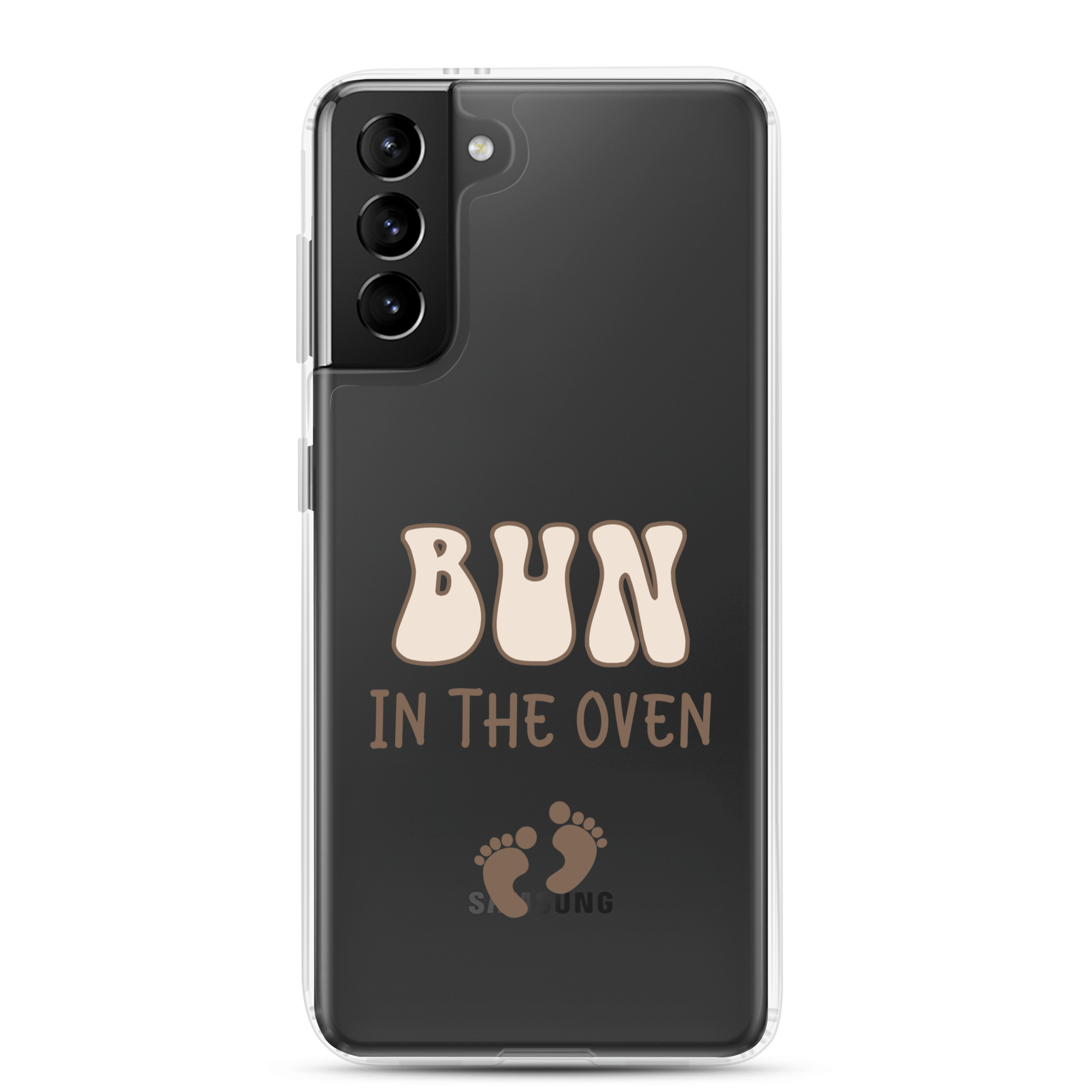 Bun In The Oven Clear Case for Samsung®