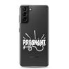 Pregnant AF Clear Case for Samsung®