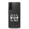 She Or He Dad To Bee Clear Case for Samsung®