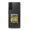 Soon To Be A Daddy For Boy Clear Case for Samsung®