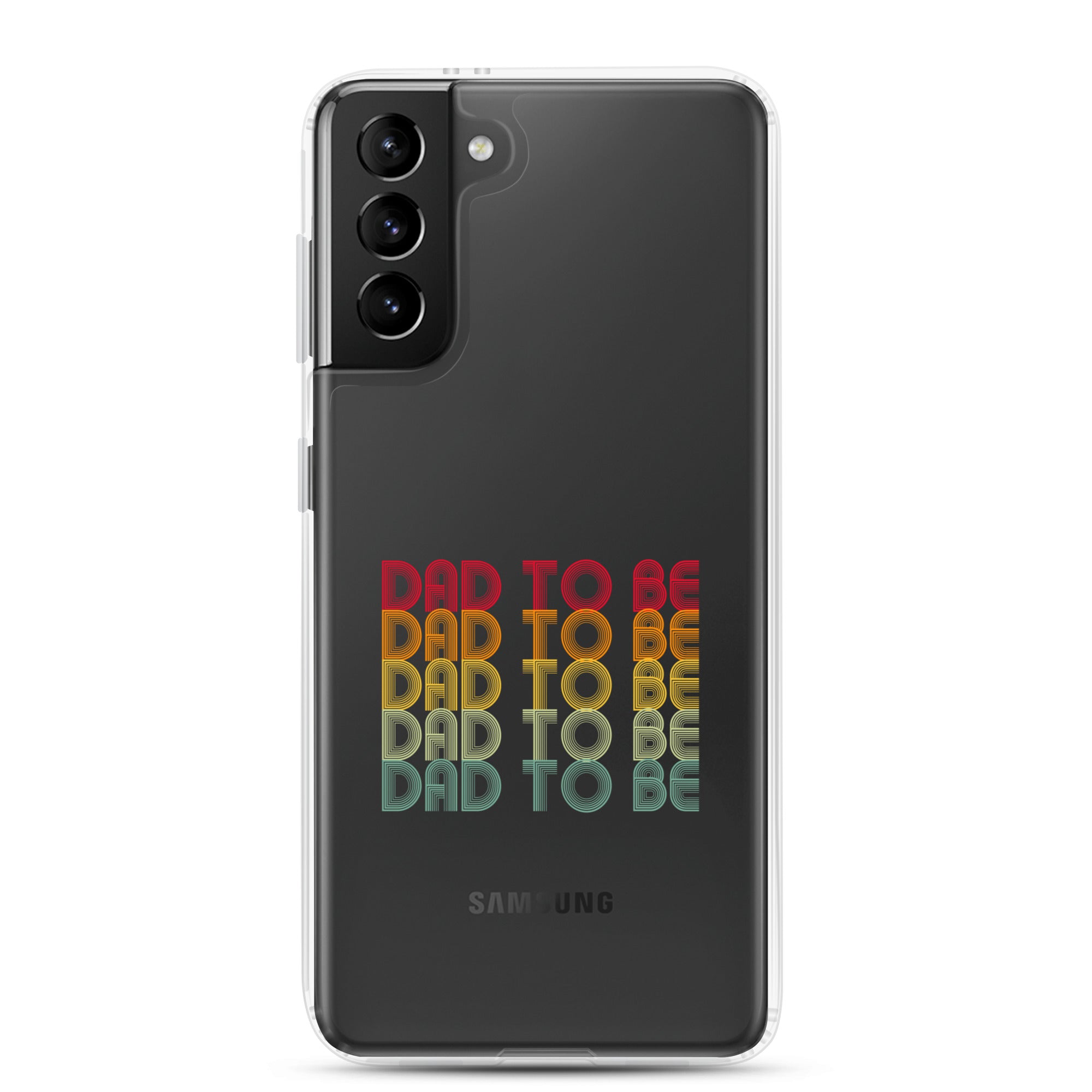 Dad To Be Clear Case for Samsung®