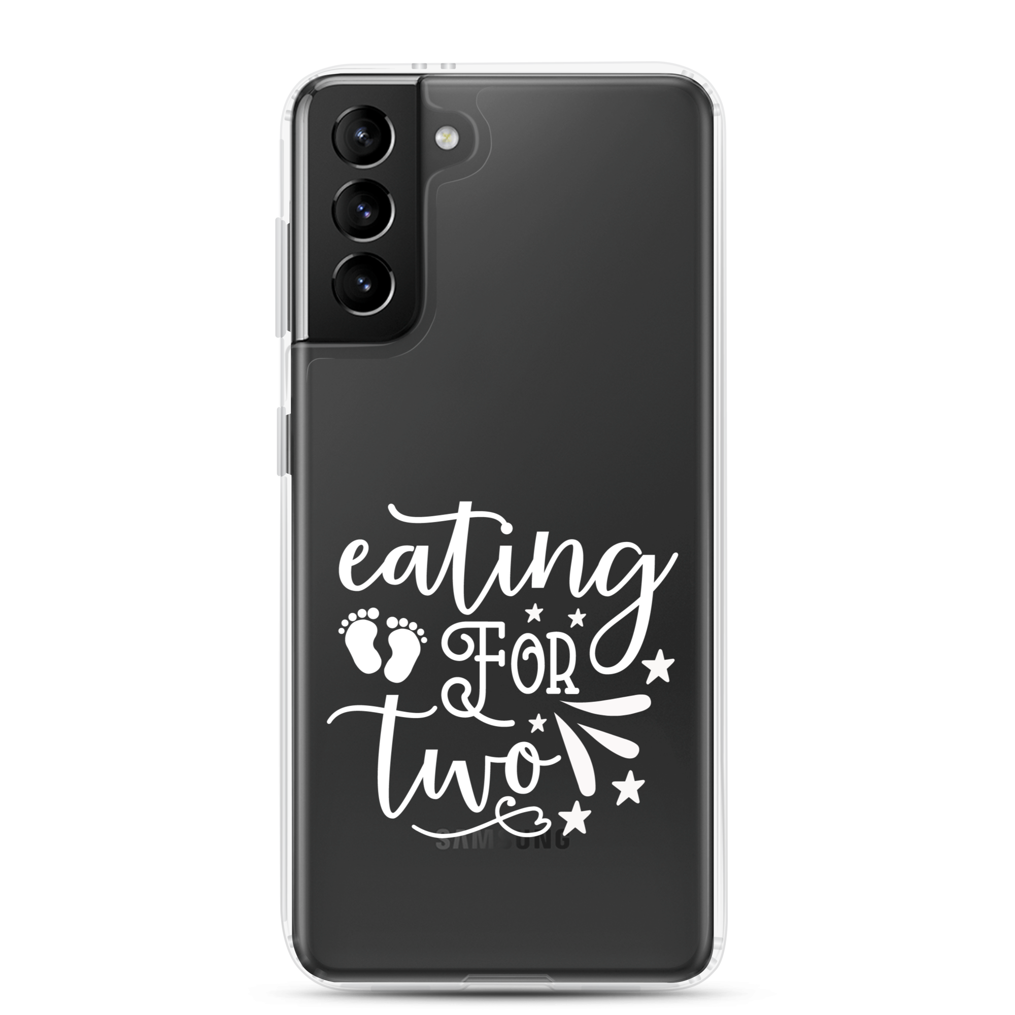 I'm Eating for Two Clear Case for Samsung®