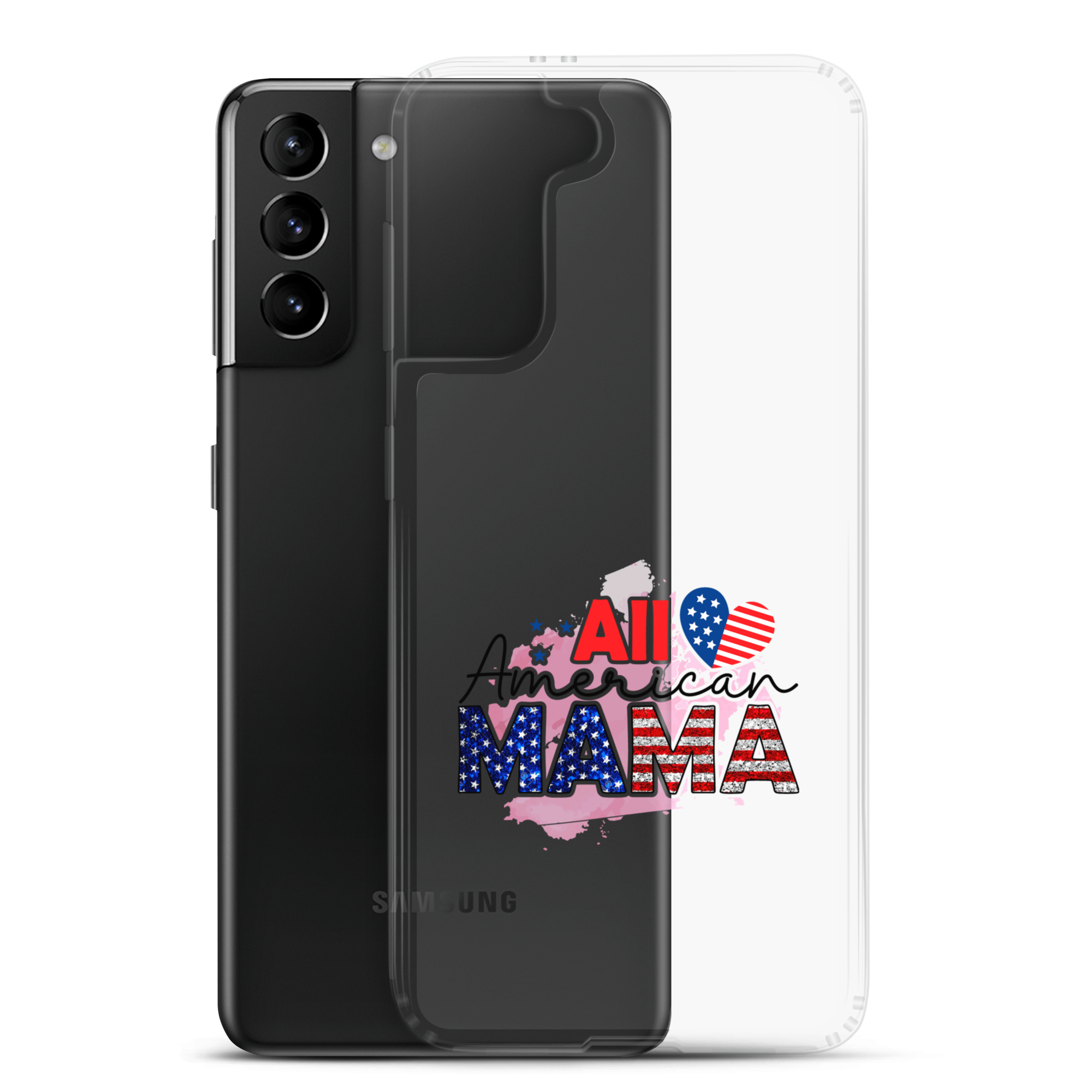 All American Mama Clear Case for Samsung®