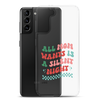 All Mama Wants Is A Silent Night Clear Case for Samsung®