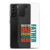 Mentor Dad Fiend Teacher Hero Father Clear Case for Samsung®