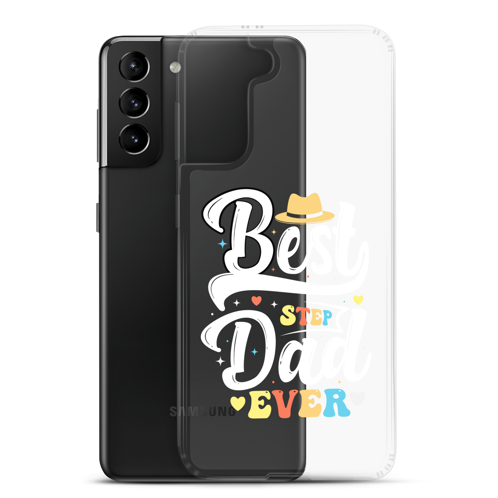 Best Step Dad Ever Clear Case for Samsung®