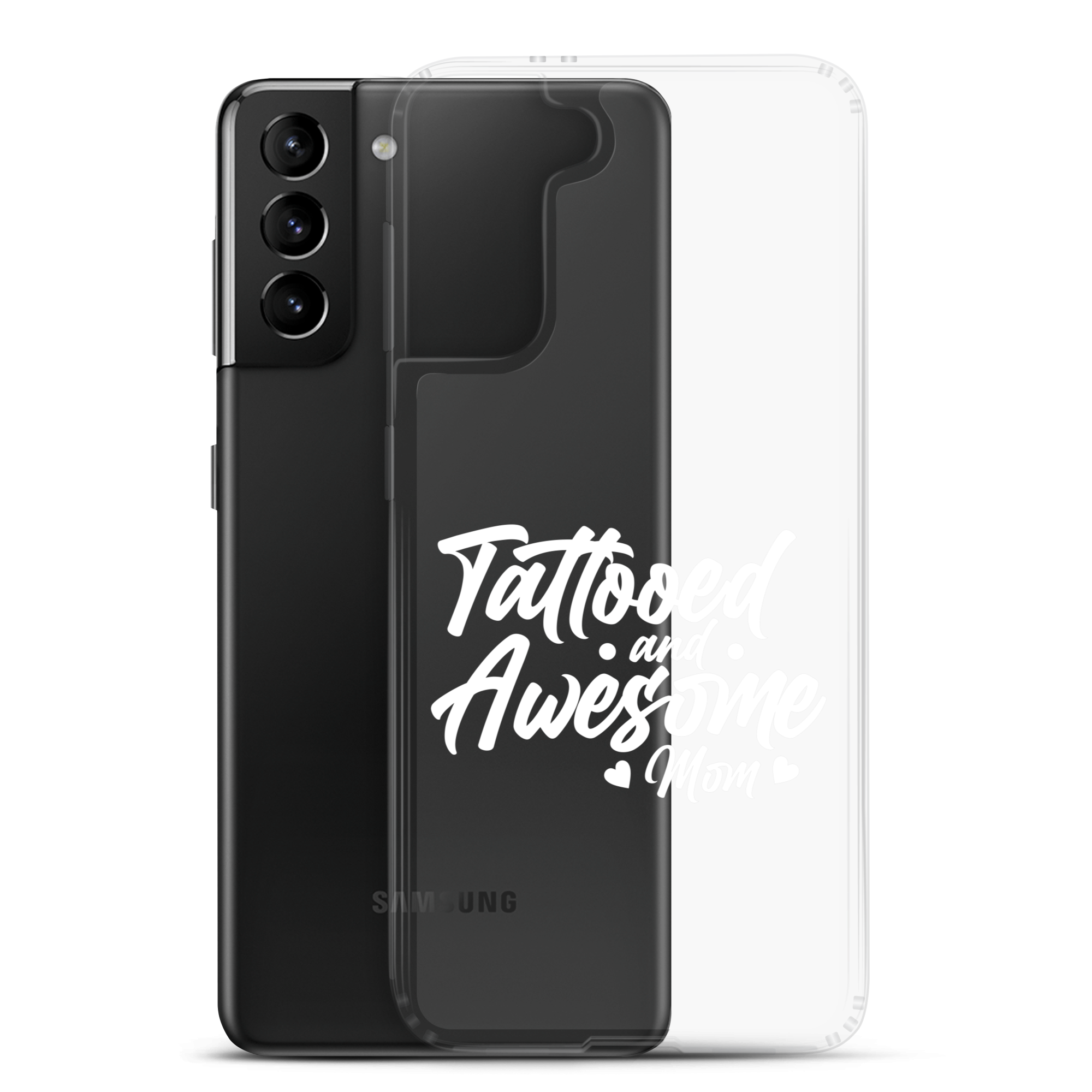 Tattooed And Awesome Mom Clear Case for Samsung®