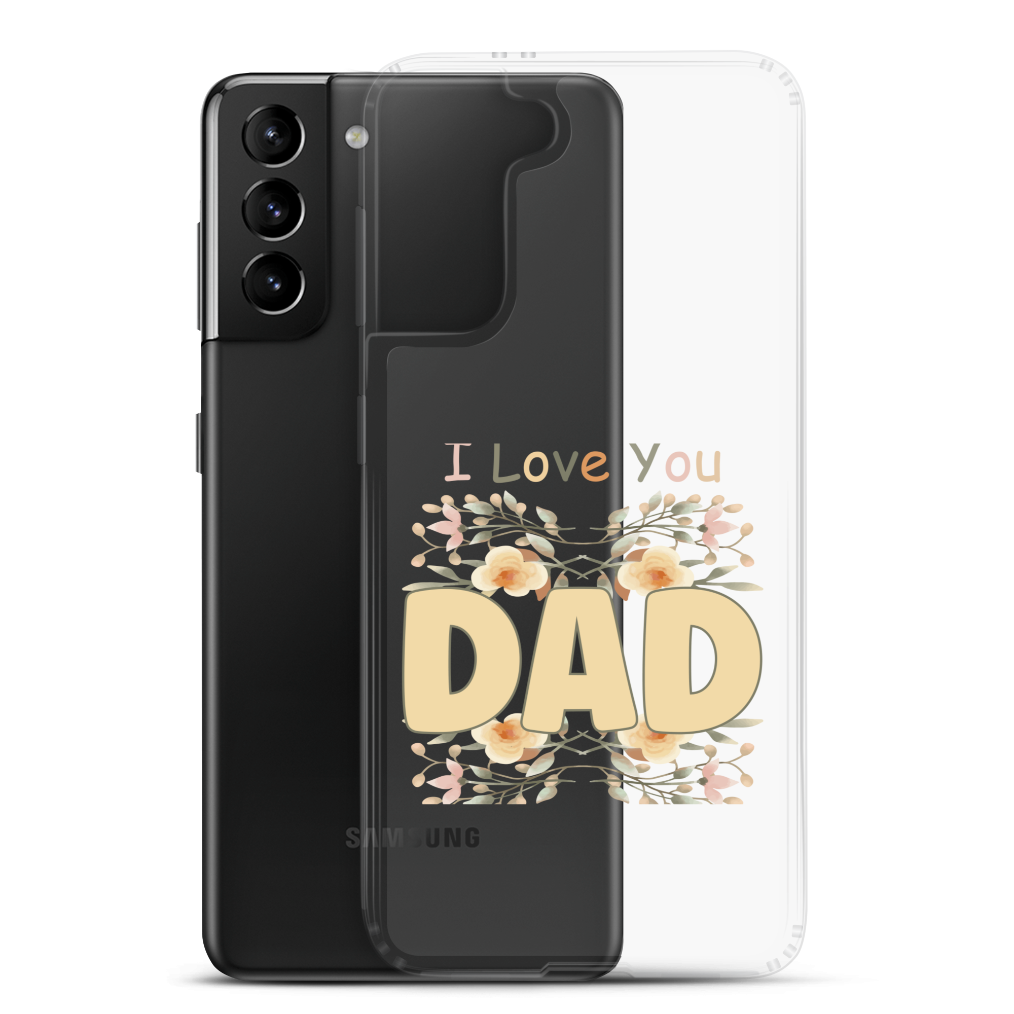 I Love You Dad Clear Case for Samsung®